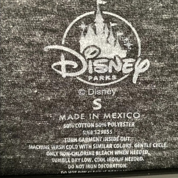 Disney Parks I'm Just Here For The Mouse 3/4 Sleeve Tee Small - Picture 2 of 5